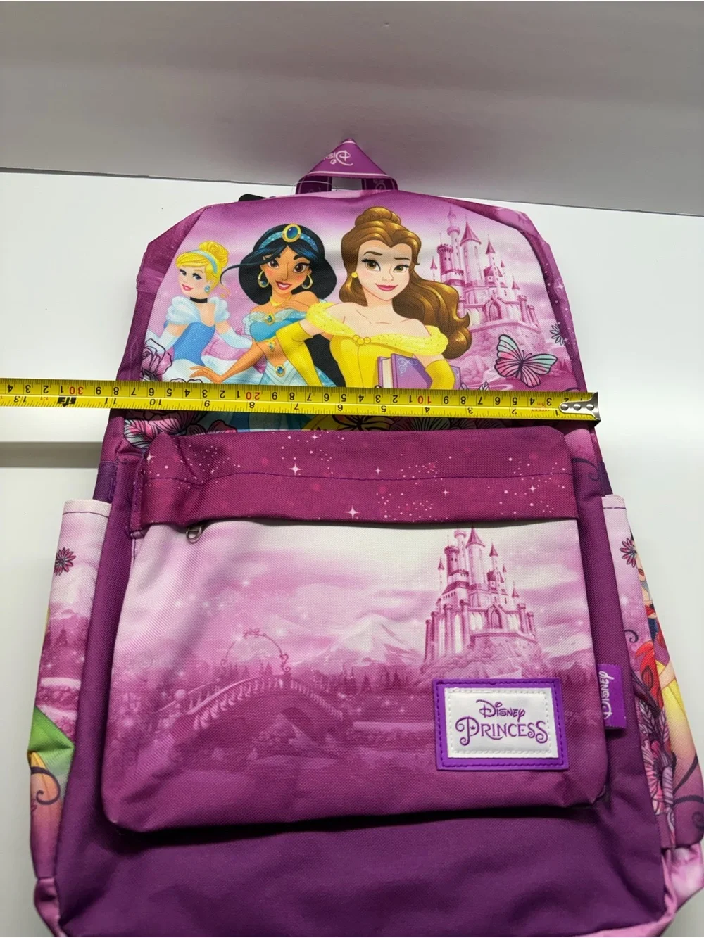 Disney Princess Girls Pink & Purple Backpack